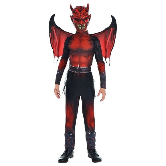 Devil Childs Costume Medium 8-10 - Picture 1 of 7